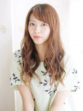 ナル 白山神社参道通り店(nalu) セミウエットのミックスカールスタイル