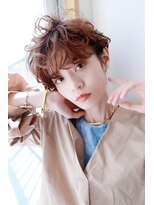 オーシャン(Ocean)&nbsp;[OCEAN Hair&Life藤原純]ガーリーデジタルパーマショート☆