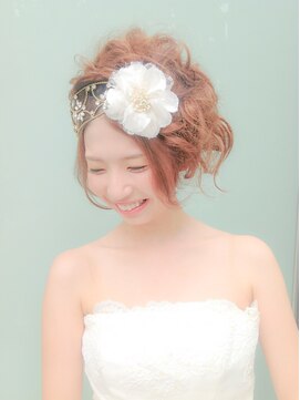 パズードコー(PSSD-CO.+5) ボンネをアレンジ♪ ゆるふわアップ