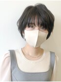 抜け感のある大人ショート
