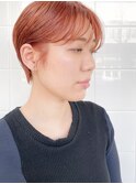 【Naoya】Newハンサムショート×オレンジベージュ