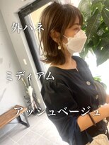 ダーツ(darts)&nbsp;【darts松永雄樹】外ハネくびれミディアムヘア