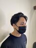 【学割U24/メンズ限定】カット+眉カット ￥5500→￥4400