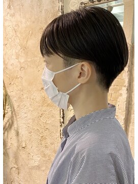 マギーヘア(magiy hair) magiyhair ☆ 刈り上げ女子 ハンサムショート 暗髪/nico