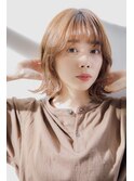 20代 30代 40代 50代 結べるボブレイヤーベージュ【LINONA 林】