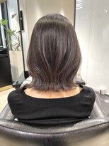 ラブクロム トウキョウ(LOVECHROME TOKYO) 髪質改善グレージュカラー黒髪ボブウルフ大人かわいいくびれヘア