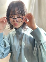 ディッセンバー 渋谷(December)&nbsp;シンプルなのにかわいい！伸ばしかけ鎖骨ミディ/Decembr徳永恵里