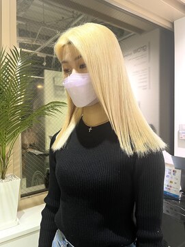 グロウ 渋谷(grow) 抜きっぱなしブロンド