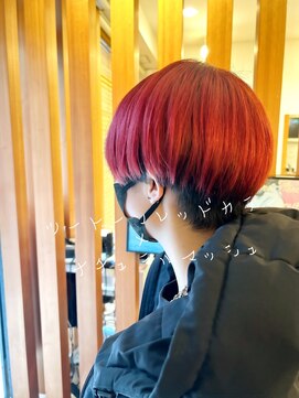 ロッソ 川口店(ROSSO) 【ツートンレッドナチュラルマッシュ】