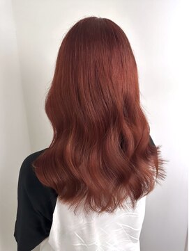 シェノン 表参道(CHAINON) 1bleachでできるCherry red