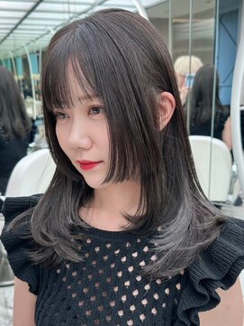 レディアル 渋谷(REDEAL) ワンホンヘア/韓国ヘア/ウルフ/前髪[レイヤーカット/渋谷]