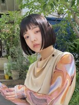 ベル 表参道店(Belle)&nbsp;あごラインボブ×透けグレージュカラー