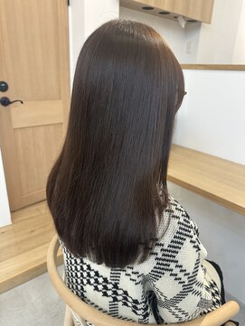 ヒビト 恵比寿 渋谷(HIBITO.) 髪質改善縮毛矯正　ナチュラル矯正　チョコレートカラー