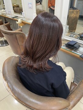 ネオリーブアイム 横浜西口店(Neolive aim) 艶髪　ピンクブラウン＊横浜