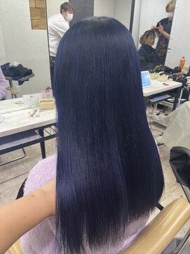 アジールヘア 所沢プロペ通り店(agir hair) ラベンダー紫アメジストブルーラベンダー所沢