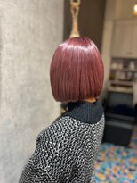 ヘアーワークス ボナ ウニクス店(HAIR WORKS bona) 大人ショートボブ×髪質改善ケアカラー/丸みボブ