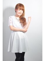 アディクト イースト 東陽町東口(addict EAST)&nbsp;クリアな可憐さ＿小顔ロング＿ミルクティーベージュ［東陽町]