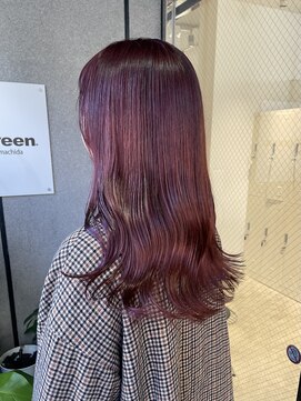 グリーン 町田(green) 【MANA】レッドピンクカラー