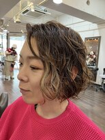 ヘアーアンドメイク ビス(HAIR&MAKE bis) スタイリング簡単ボブパーマ