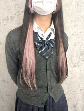 ルーツアイリー 心斎橋(ROOTS IRIE) インナーエクステ/インナーピンク/