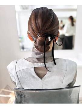 ヘアセット&メイク専門店 カスミ(Kasumi) タイトシニヨン