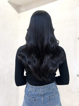 サイン 渋谷(SIGN) ザクザクレイヤーカット巻き方簡単ミディアムロング韓国表参道