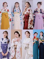 卒業式袴レンタル＋着付けヘアセット