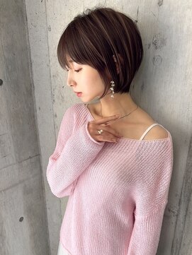 ロンド ロビン 栄(Lond robin) 韓国/前髪/縮毛矯正/レイヤー/ショートボブ