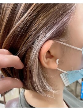 ゴロクヘアー(56 hair) インナーホワイトシルバー【56hair 戸越銀座】