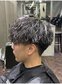 縦落ちツイスパメッシュ