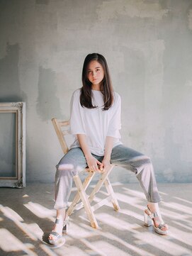 ココカラーアンドカット マルナカ福富店(CoCo Color&Cut) 内巻きノーバング大人ロング☆20代30代40代50代