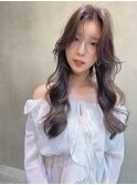 【Lloyd 大宮】ショコラブラウン×韓国風ウェーブ巻き