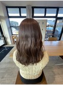 ふんわりと柔らかい印象に♪マロンベージュ♪