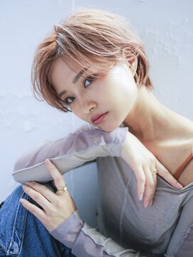 シオン(shion) 似合わせカットメルティカラーマロンベージュ_F80141