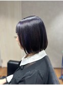 透明感♪20代30代40代髪質改善カラー内巻きショートボブ小顔艶感
