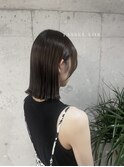 結べる切りっぱなしボブ