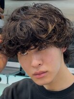 フィフスパーク(fifth PARK)&nbsp;渋谷原宿外国人風パーマプードルパーマ強めマッシュウルフ