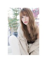 ヘアーズ ベリー 津福店(hairs BERRY)&nbsp;BERRY/ロング/グレージュカラー/美髪/オーガニック