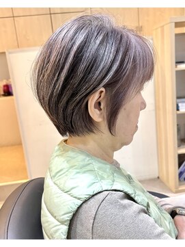 ヨファ ヘアー(YOFA hair) 似合わせ　大人丸みショート