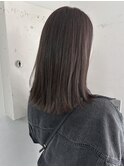 セミディ セミロングレイヤー オリーブブラウンベージュ 横浜
