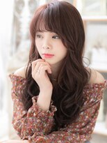 モッズヘア 上尾西口店(mod's hair)&nbsp;ピンクラベンダー外国人風小顔ウェーブパーマh4上尾20代30代40代