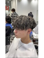 オーシャントーキョー 仙台(OCEAN TOKYO)&nbsp;縦落ちツイストスパイラルマッシュ刈り上げツーブロック