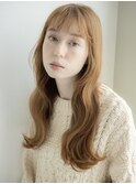 #66/イメチェン/ホワイトブロンド/外ハネボブ/ワイドバング/仙台