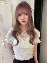 ペレ アネックス 大阪梅田茶屋町店(PELE ANNEX)&nbsp;くびれヘア/アプリコットオレンジ/夏のヘアアレンジ/梅田