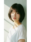 30代40代50代　大人女性/前髪ありショートボブ/ショートヘア