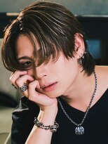 アンサー 渋谷(ANSWER)&nbsp;メンズバレイヤージュハイライトセンターパート