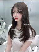 エクステ／髪質改善/韓国／ワンホン／梅田／韓国風／ブリ －チ