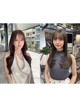 当店自慢のトリートメントで髪の芯から潤う美艶ヘアに♪指通りの良い憧れの美ストレートに◇