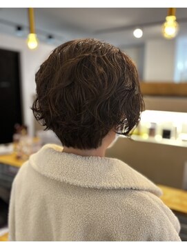 ギッシュ イオン小牧店(guiches) 【パーマスタイル】ショートボブ
