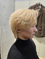 ベリッシモ(Bellissimo)&nbsp;メンズ♪フェザーバーマ風ヘアセット